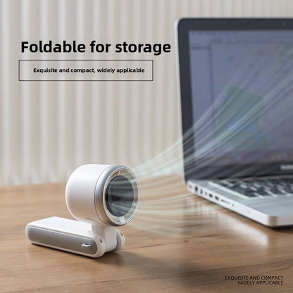 Ventilateur Portable Pliable Rechargeable USB – Puissant, Compact et Silencieux