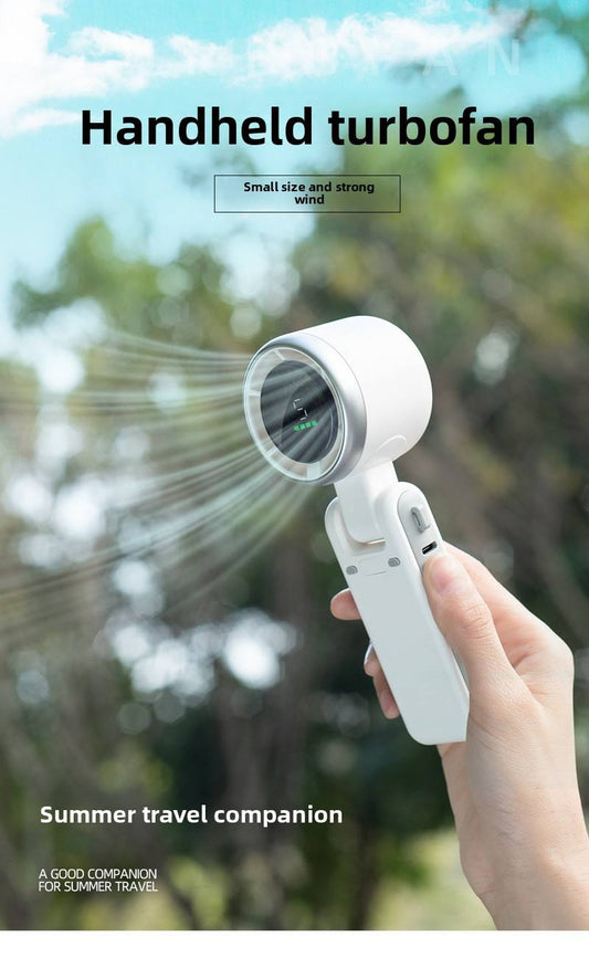 Ventilateur Portable Pliable Rechargeable USB – Puissant, Compact et Silencieux
